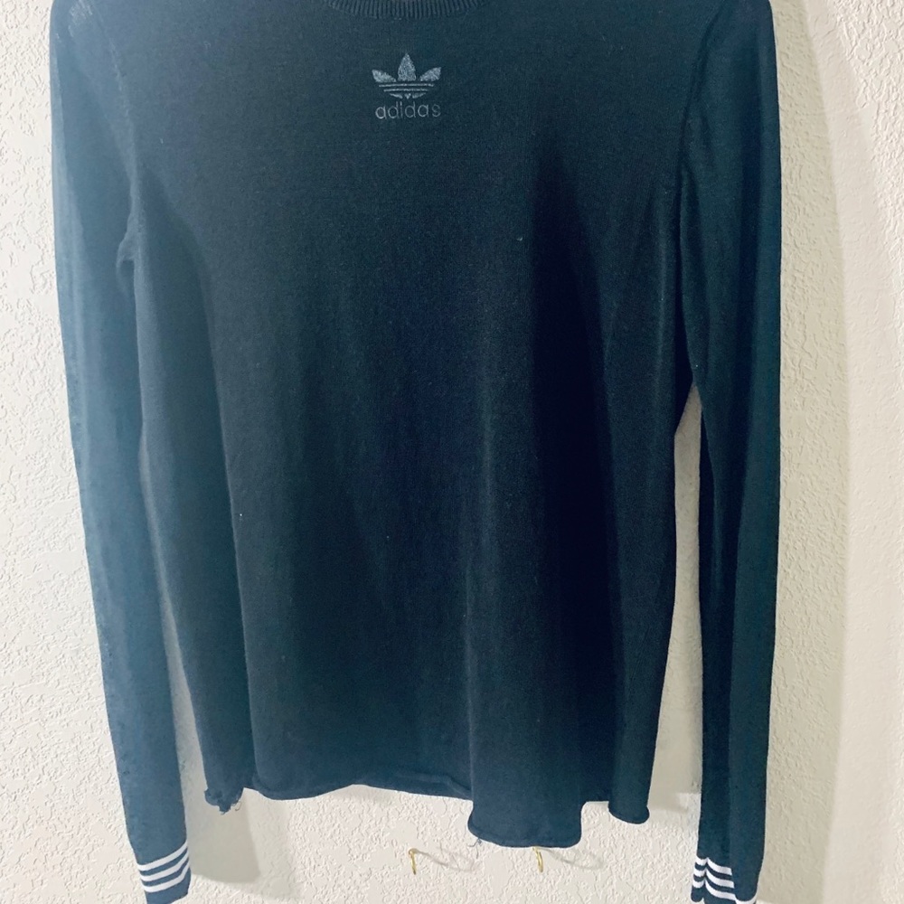 Long Sleeve Netted Adidas Shirt